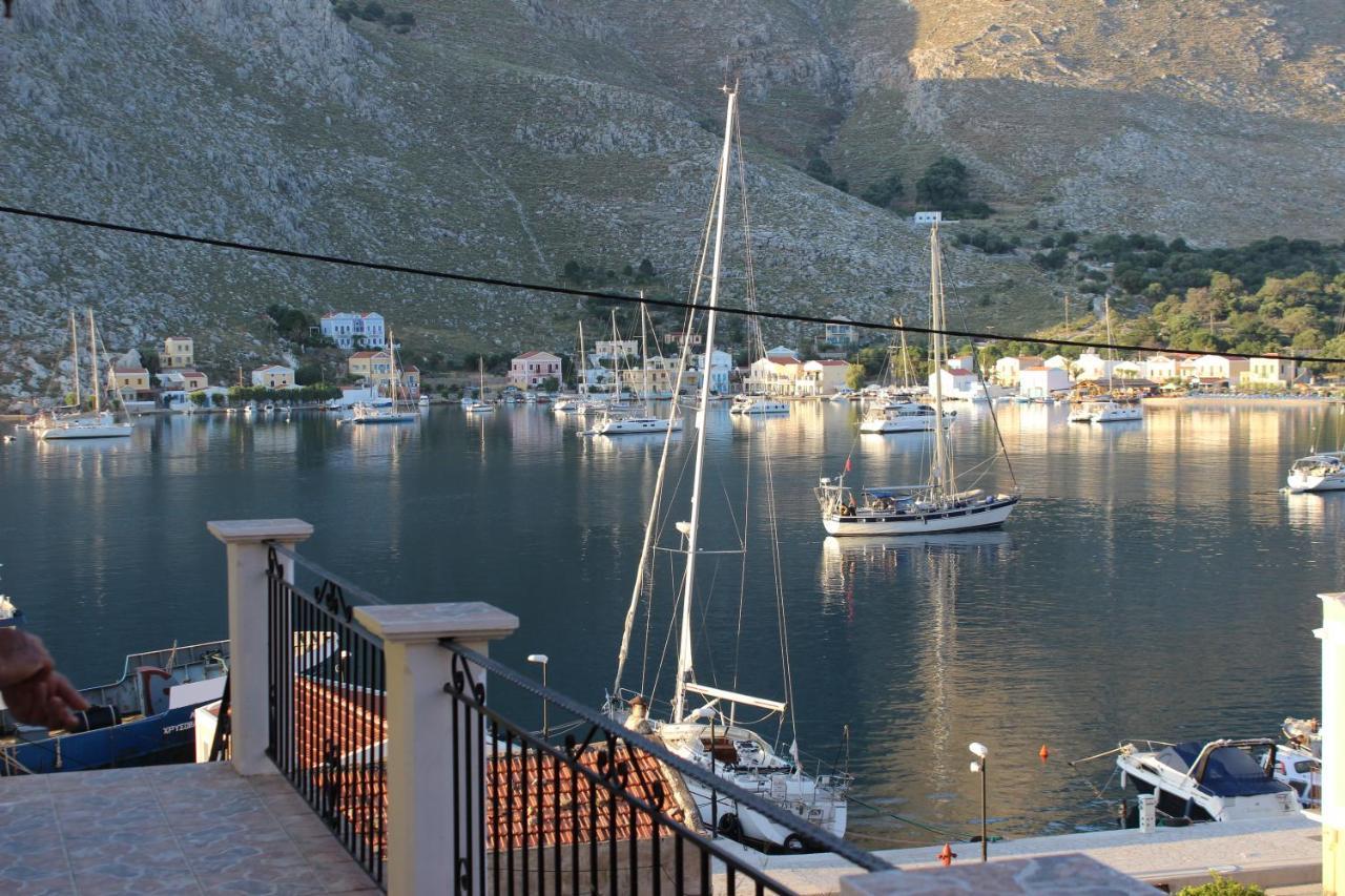 Gompos Apartment - Cozy Apartment Next To The Sea - Amazing Sea View Symi Exteriér fotografie