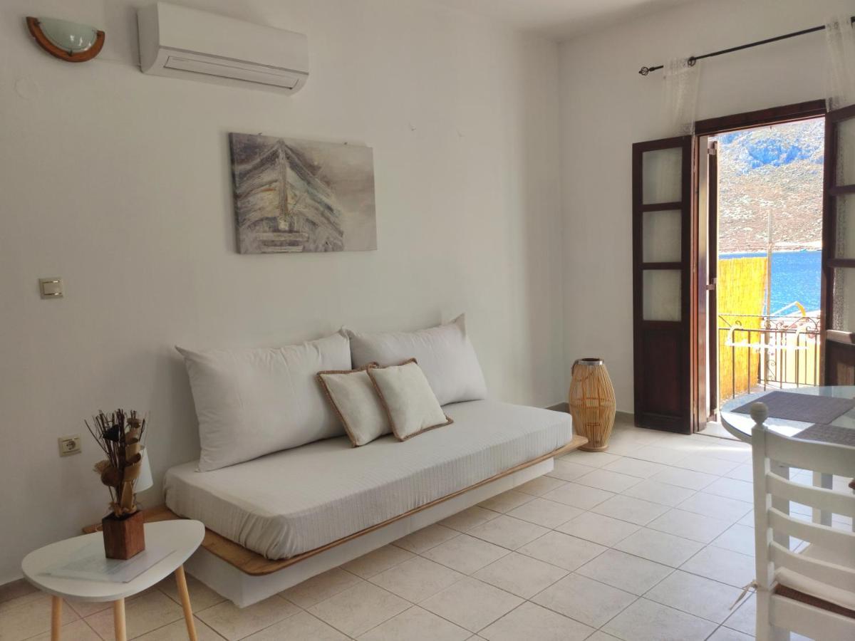 Gompos Apartment - Cozy Apartment Next To The Sea - Amazing Sea View Symi Exteriér fotografie